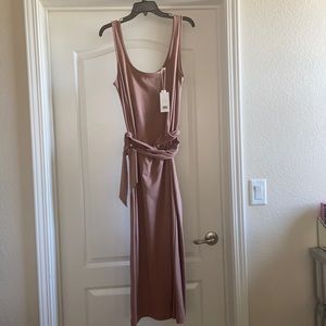 Vince faux wrap dress